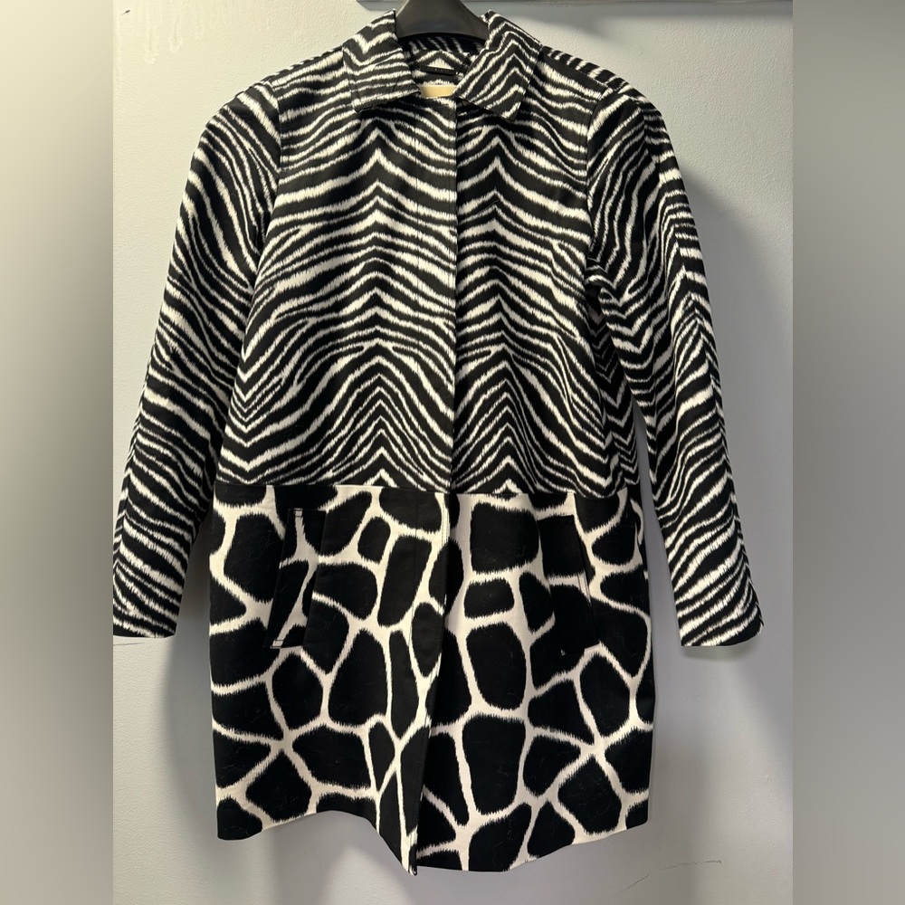Vintage Retro Michael Kors Animal Print Jacket EUC Large